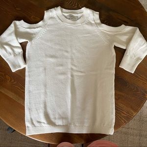 Loft Cold Shoulder Sweater